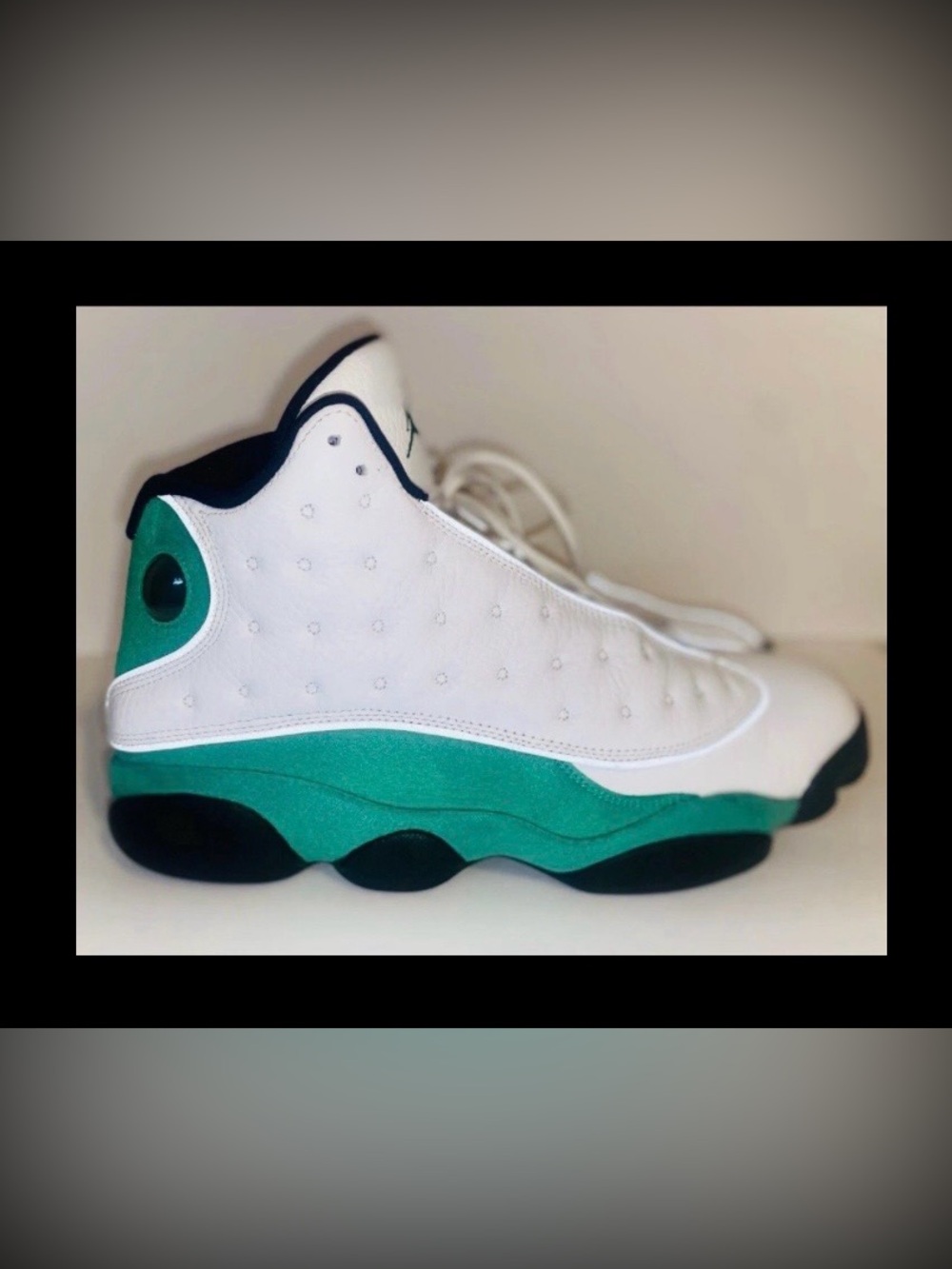 Nike Air Jordan XIII 13 Retro Lucky Green White DB6537-113 Sneakers Shoe-Mens 10
